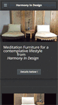 Mobile Screenshot of harmonyindesign.com