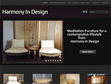 Tablet Screenshot of harmonyindesign.com